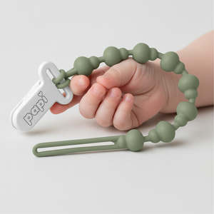 Prendedor De Chupeta De Silicone Papi Baby Tamanho único 01 Unidade