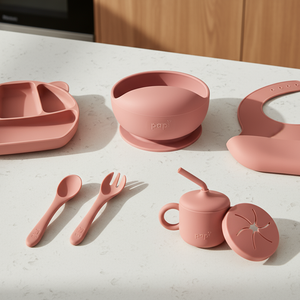 Kit Papinha De Silicone Papi Baby Tamanho único 7 Peças