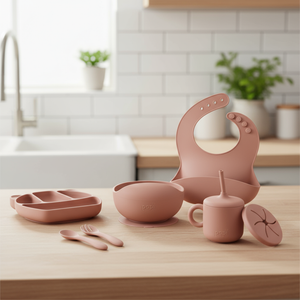 Kit Papinha De Silicone Papi Baby Tamanho único 7 Peças
