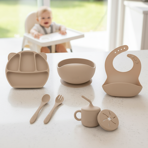 Kit Papinha De Silicone Papi Baby Tamanho único 7 Peças