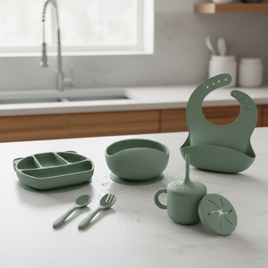 Kit Papinha De Silicone Papi Baby Tamanho único 7 Peças
