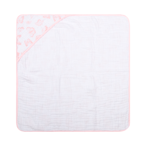 Toalha De Banho Papi Soft Com Capuz Estampada 80cm X 80cm Contem 01 Un