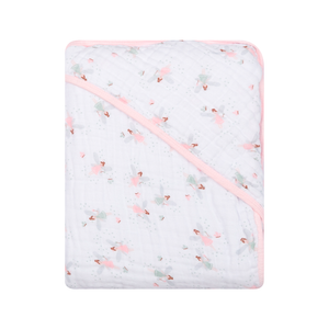 Toalha De Banho Papi Soft Com Capuz Estampada 80cm X 80cm Contem 01 Un