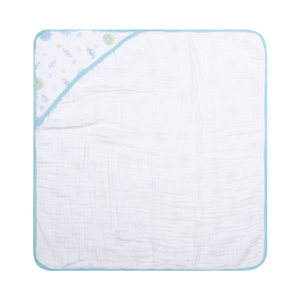 Toalha De Banho Papi Soft Com Capuz Estampada 80cm X 80cm Contem 01 Un