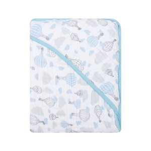 Toalha De Banho Papi Soft Com Capuz Estampada 80cm X 80cm Contem 01 Un