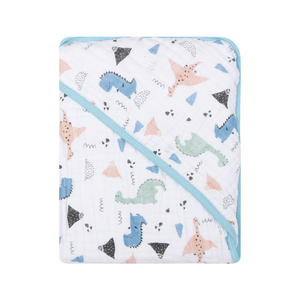 Toalha De Banho Papi Soft Com Capuz Estampada 80cm X 80cm Contem 01 Un