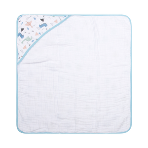 Toalha De Banho Papi Soft Com Capuz Estampada 80cm X 80cm Contem 01 Un