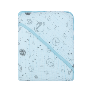 Toalha De Banho Papi Soft Com Capuz Estampada 80cm X 80cm Contem 01 Un