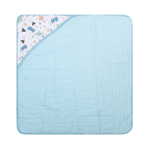 Toalha De Banho Papi Soft Tinta Com Capuz Estampado 80cm X 80cm 01 Unidade