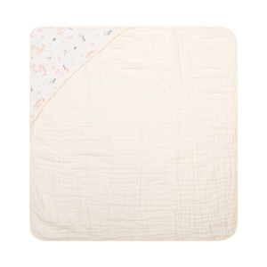 Toalha De Banho Papi Soft Tinta Com Capuz Estampado 80cm X 80cm 01 Unidade