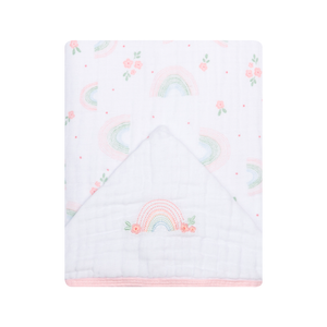 Toalha De Banho Papi Soft Com Capuz Bordado 90cm X 75cm Contem 01 Un