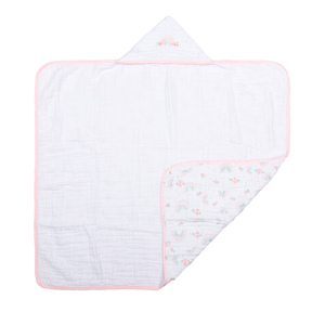 Toalha De Banho Papi Soft Com Capuz Bordado 90cm X 75cm Contem 01 Un