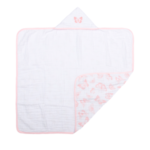 Toalha De Banho Papi Soft Com Capuz Bordado 90cm X 75cm Contem 01 Un