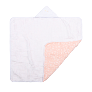 Toalha De Banho Papi Soft Com Capuz Bordado 90cm X 75cm Contem 01 Un