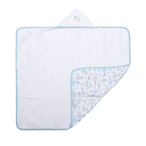 Toalha De Banho Papi Soft Com Capuz Bordado 90cm X 75cm Contem 01 Un