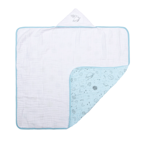 Toalha De Banho Papi Soft Com Capuz Bordado 90cm X 75cm Contem 01 Un