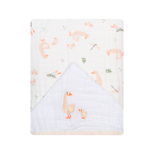Toalha De Banho Papi Soft Com Capuz Bordado 90cm X 75cm Contem 01 Un