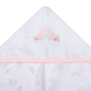 Toalha De Fralda 1 Camada Papi Soft C/ Capuz Bordado 1,10m X 90cm Contem 01 Un 