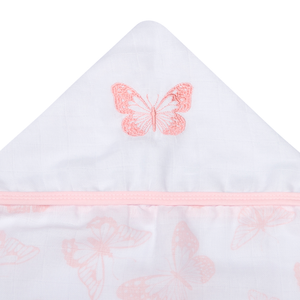 Toalha De Fralda 1 Camada Papi Soft C/ Capuz Bordado 1,10m X 90cm Contem 01 Un 