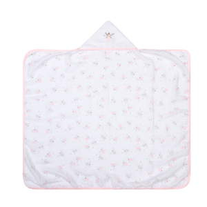 Toalha De Fralda 1 Camada Papi Soft C/ Capuz Bordado 1,10m X 90cm Contem 01 Un 