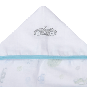 Toalha De Fralda 1 Camada Papi Soft C/ Capuz Bordado 1,10m X 90cm Contem 01 Un 