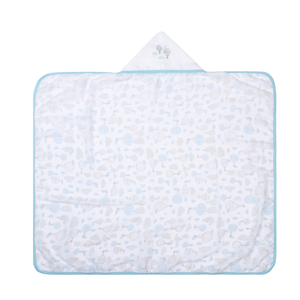 Toalha De Fralda 1 Camada Papi Soft C/ Capuz Bordado 1,10m X 90cm Contem 01 Un 