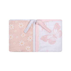 Paninho De Boca Papi Soft Com Prendedor De Chupeta Estampado 40cm X 40cm 02 Un
