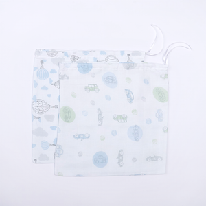Saquinhos De Maternidade Papi Soft Estampado 32cm X 31cm 02 Unidades