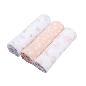 Cueiro  Swaddle Papi Soft Estampado 1,0m X 80cm Contem 03 Un
