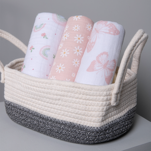 Cueiro  Swaddle Papi Soft Estampado 1,0m X 80cm Contem 03 Un