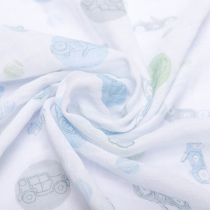Cueiro  Swaddle Papi Soft Estampado 1,0m X 80cm Contem 03 Un