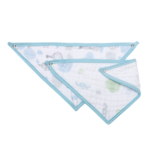 Babador Bandana Papi Soft Estampado Tamanho Unico 02 Unidades