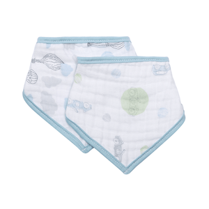 Babador Bandana Papi Soft Estampado Tamanho Unico 02 Unidades