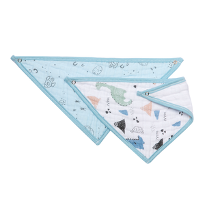 Babador Bandana Papi Soft Estampado Tamanho Unico 02 Unidades