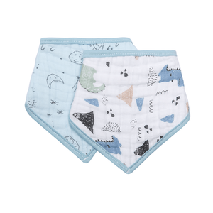 Babador Bandana Papi Soft Estampado Tamanho Unico 02 Unidades