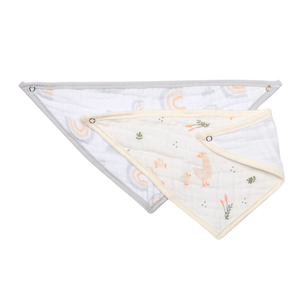Babador Bandana Papi Soft Estampado Tamanho Unico 02 Unidades