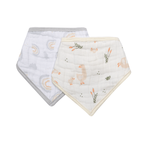 Babador Bandana Papi Soft Estampado Tamanho Unico 02 Unidades