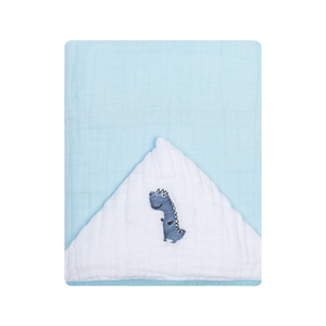 Toalhão De Banho Papi Soft Tinta Com Capuz Bordado 1,05m X 80cm 01 Unidade