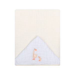 Toalhão De Banho Papi Soft Tinta Com Capuz Bordado 1,05m X 80cm 01 Unidade