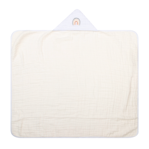 Toalhão De Banho Papi Soft Tinta Com Capuz Bordado 1,05m X 80cm 01 Unidade