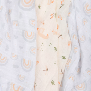 Cueiro Swaddle Papi Soft Estampado 80cm X 80cm Contem 03 Un