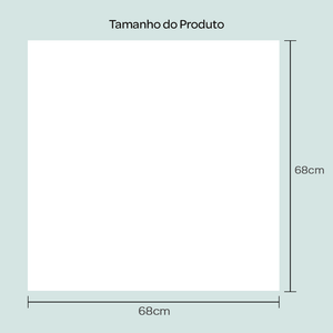 Fralda Papi Soft Estampada C/ Bainha 68cm X 68cm Contem 05 Un