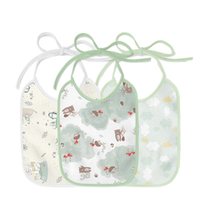 Babador Felpudo Papi Estampado 25cm X 19cm Contem 03 Un