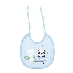 Babador Semaninha Felpudo E Plastificado Papi Estampado 20cm X 19cm Contem 07 Un