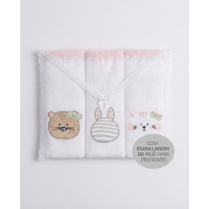Fralda Gifts Papi Friends 70cm X 70cm Contem 03 Un
