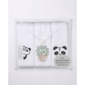 Fralda Gifts Papi Friends 70cm X 70cm Contem 03 Un