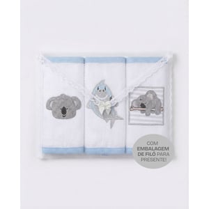 Babete Gifts Papi Friends Com Prendedor De Chupeta 40cm X 40cm Contem 03 Un