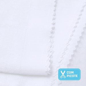 Toalha Multiuso Papi Luxo Branca 60cm X 60cm Contém 05 Unidades