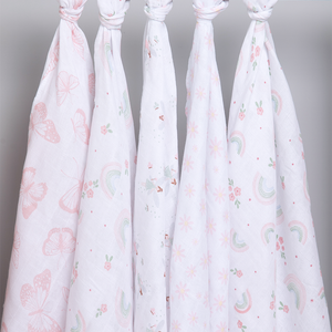 Toalha Multiuso Papi Luxo Estampada 60cm X 60cm Contém 05 Unidades
