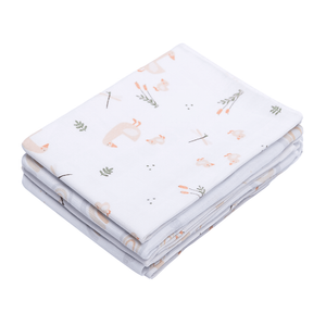 Toalha Multiuso Papi Luxo Estampada 60cm X 60cm Contém 05 Unidades